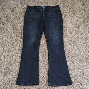 Democracy Ab Solutions Blue Indigo Boot Cut Stretchy Jeans Size 6